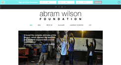 Desktop Screenshot of abramwilson.com